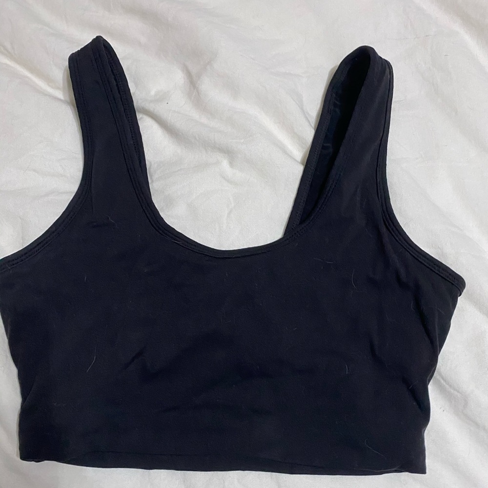 Balance Athletica black sports bra